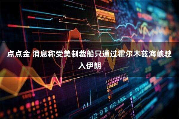 点点金 消息称受美制裁船只通过霍尔木兹海峡驶入伊朗